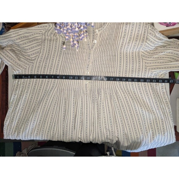 Vintage LL Bean Flannel Nightgown Sz XL Cottagecore Granny Sleep Floral Warm - Picture 10 of 11